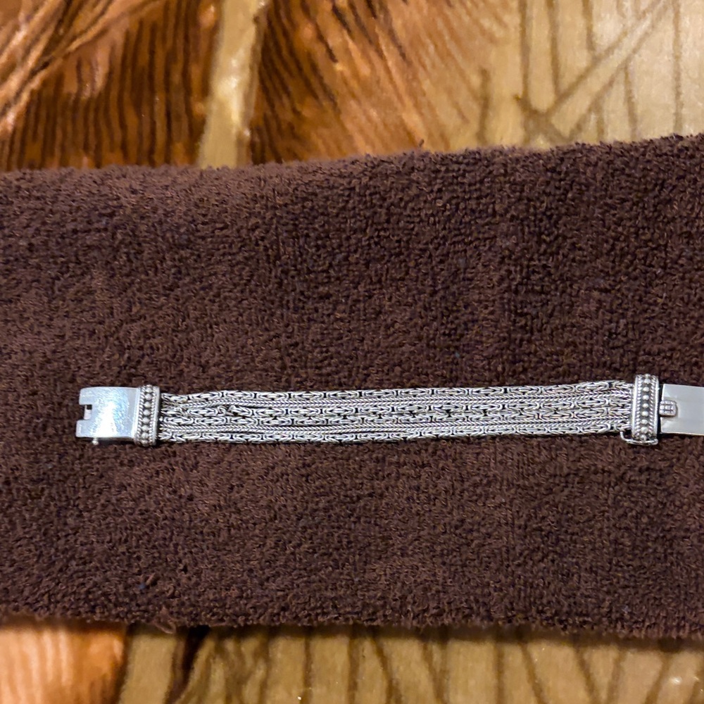 Elegant Sterling Silver Bracelet